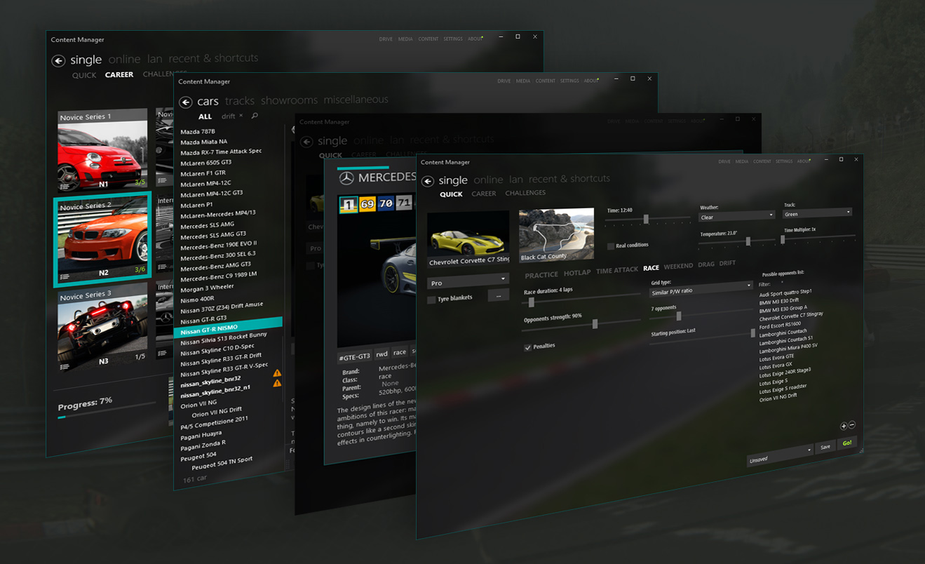 assetto corsa content manager